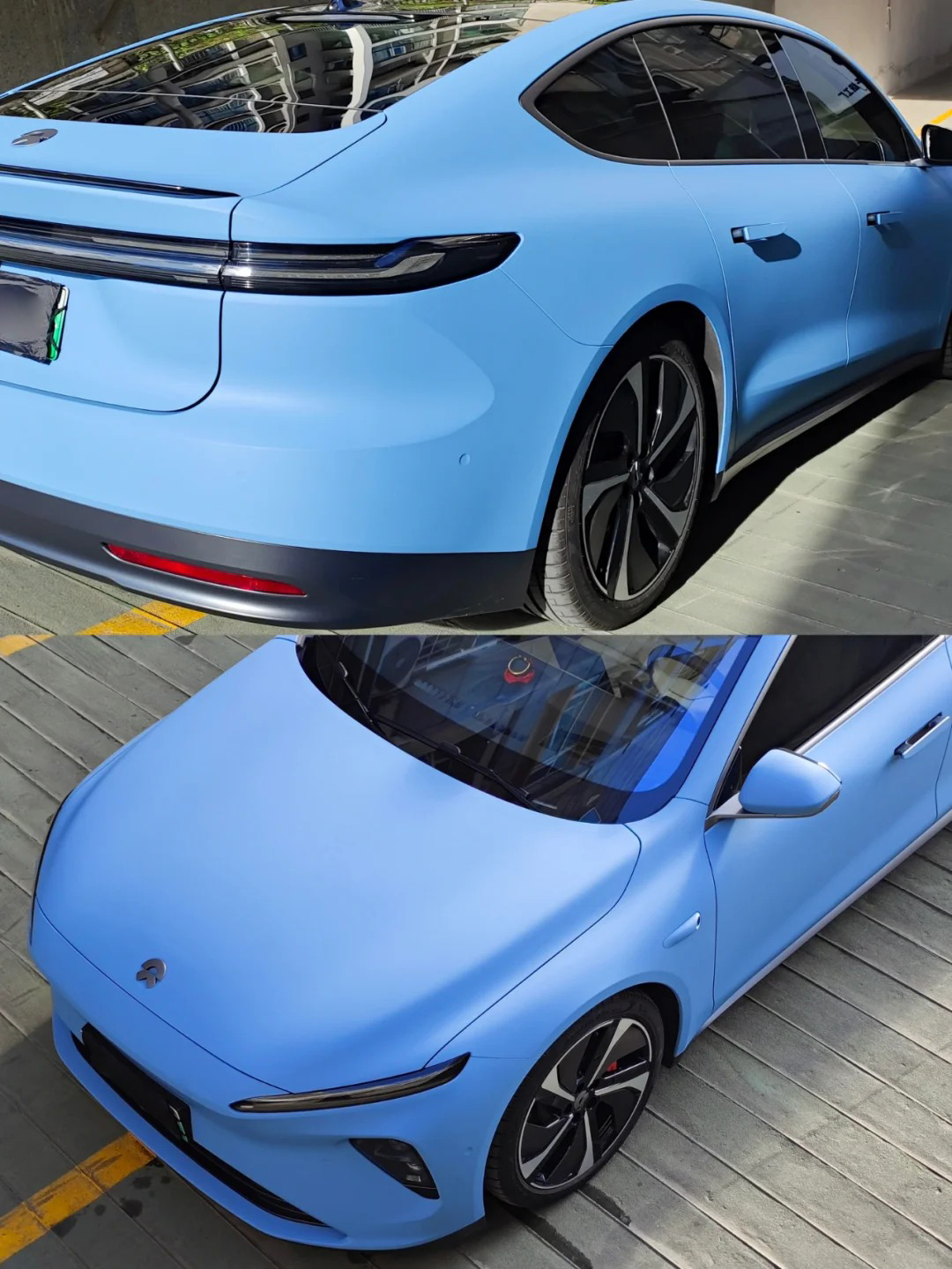 Ravoony Plus Ultimate Flat China Blue Car Wrap review Andrew King 01