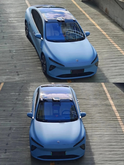 Ravoony Plus Ultimate Flat China Blue Car Wrap review 