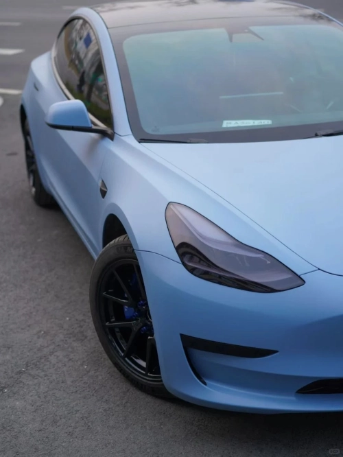 Ravoony Plus Ultimate Flat China Blue Car Wrap review 