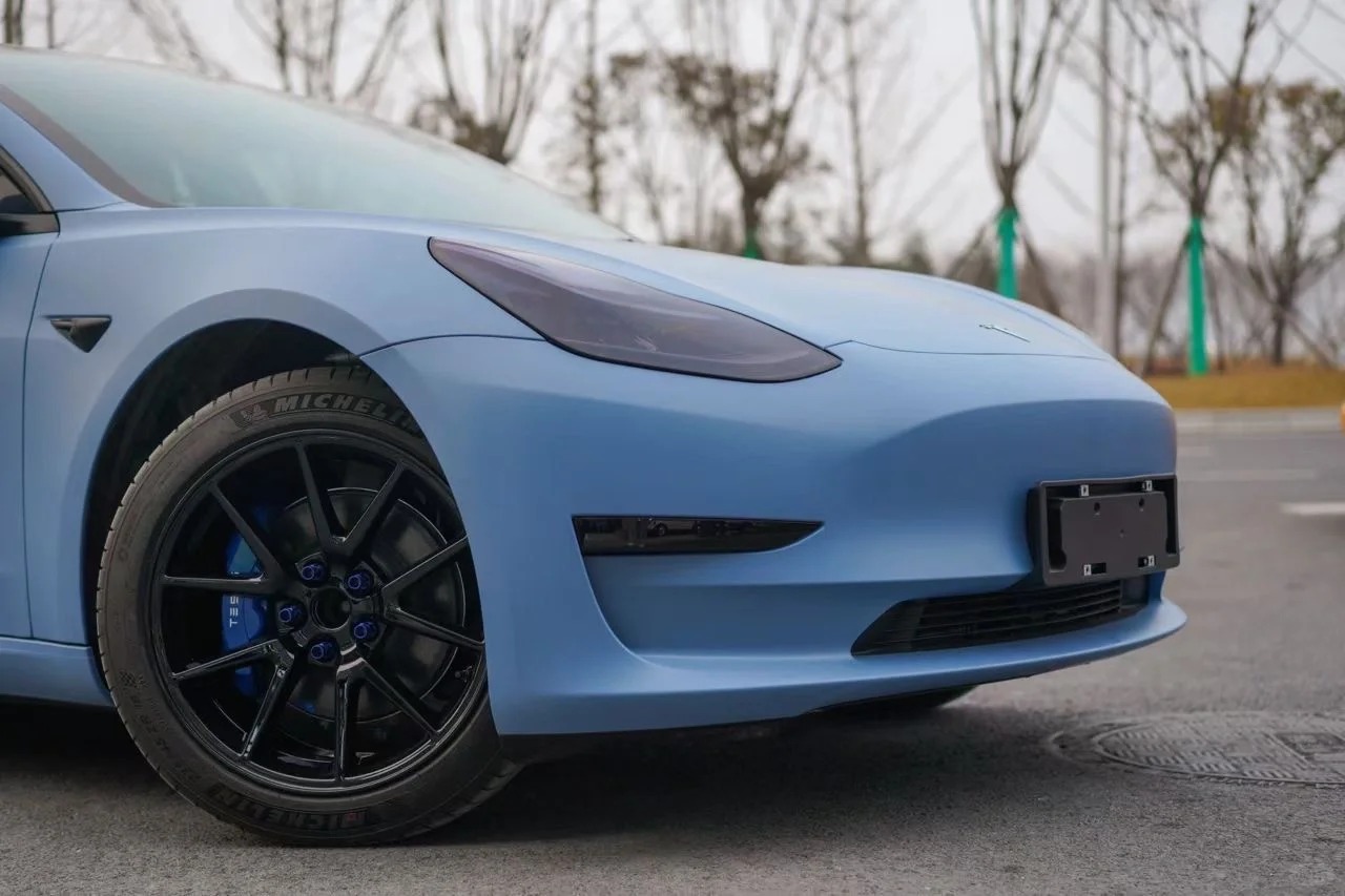 Ravoony Plus Ultimate Flat China Blue Car Wrap review amy rgbdgvsz 03