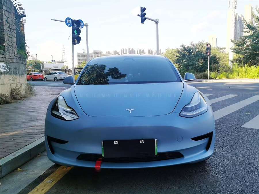 Ravoony Plus Ultimate Flat China Blue Car Wrap review Brian Thompson 03