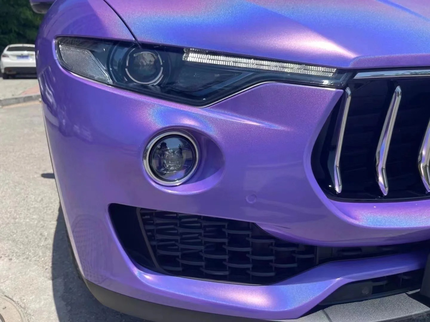 Ravoony Plus Glossy Laser Dark Purple Car Wrap review Andrew King 01