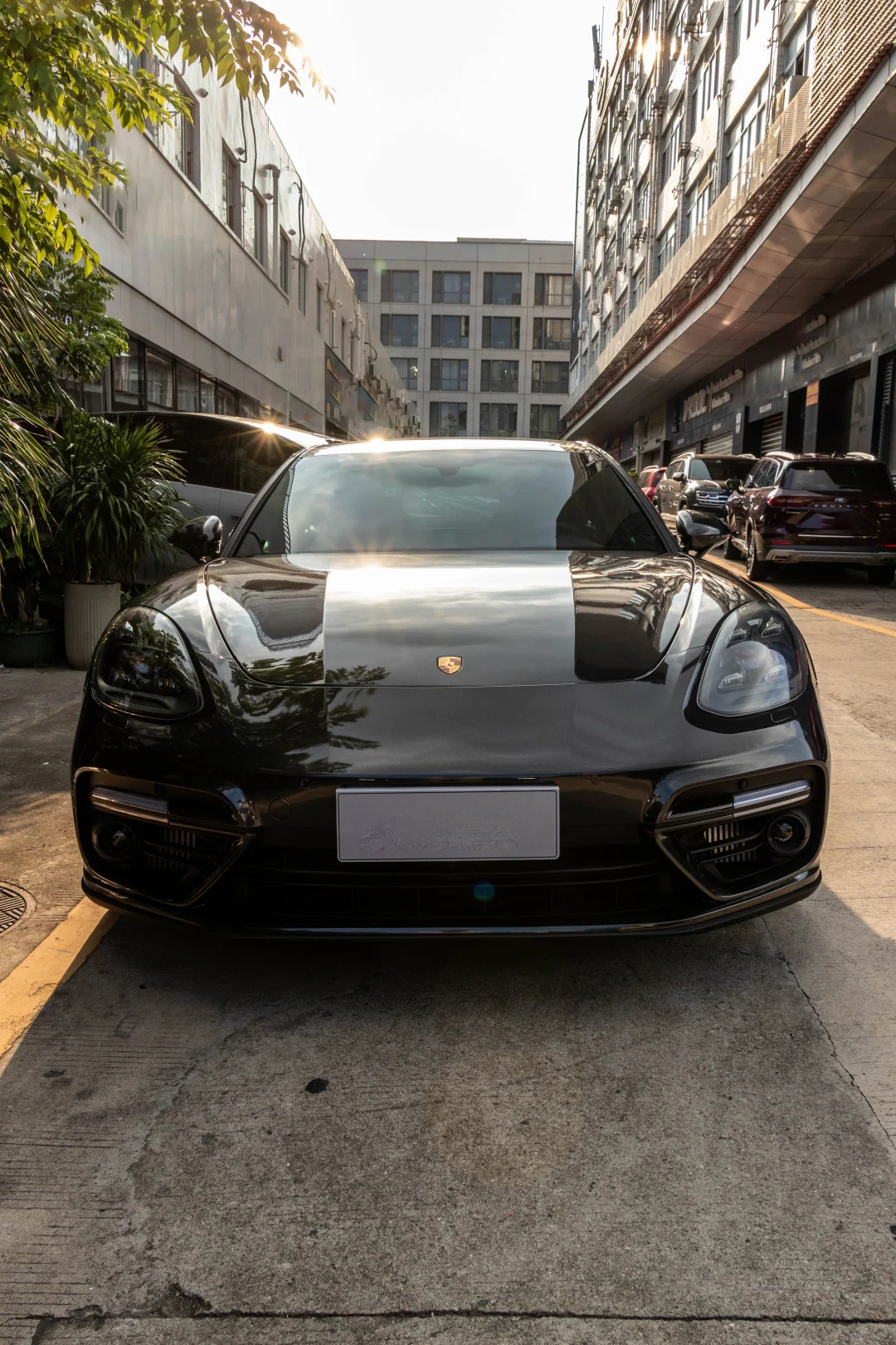  Ravoony Plus Porsche Gloss Volcano Grey Car Vinyl Wrap review Mia Rivera 01