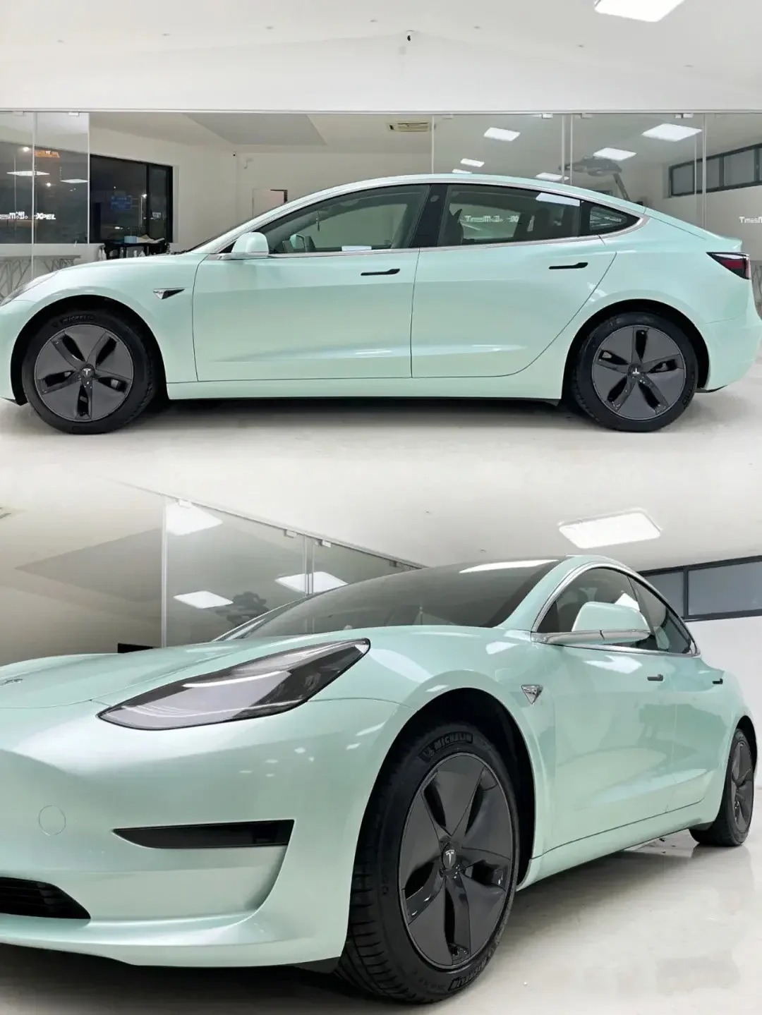 Ravoony Plus Gloss Macaron Moonlight Jade Vinyl Car Wrap review Charlotte Hayes 01