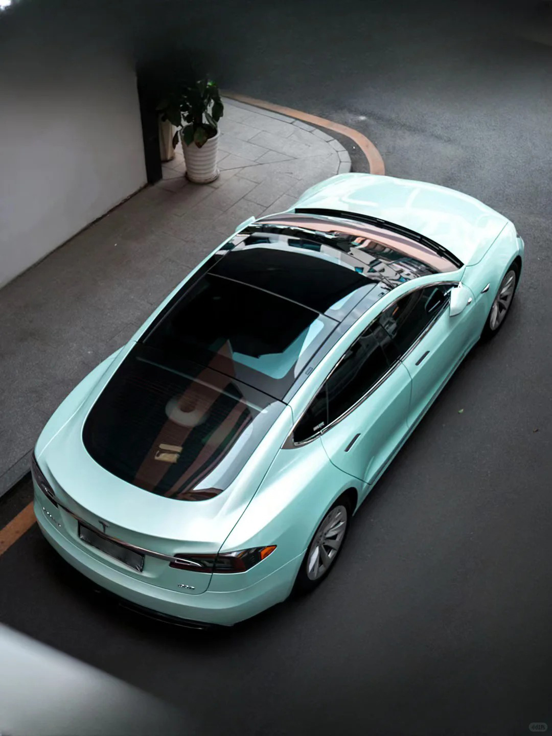 Ravoony Plus Gloss Macaron Moonlight Jade Vinyl Car Wrap review Sophia Reed 03