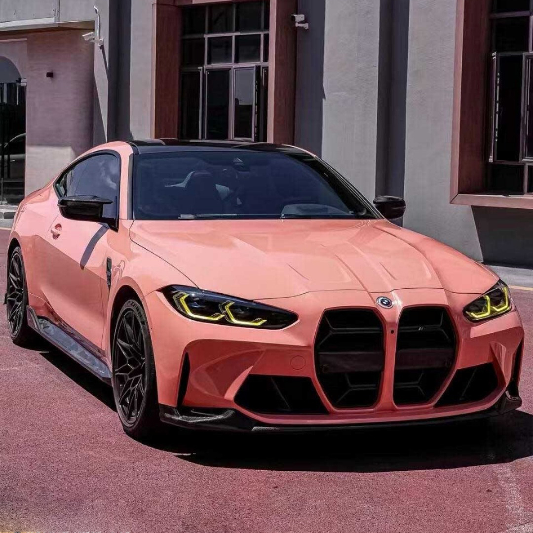 Ravoony Plus Glossy Paggy Pink Car Vinyl Wrap review Sophia Martinez 00