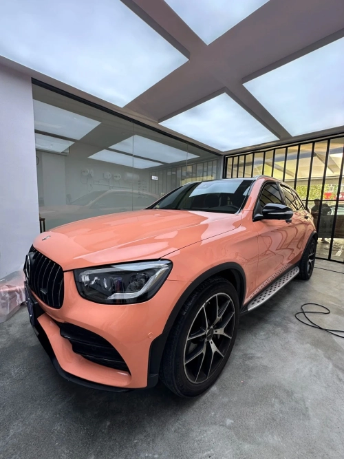 Ravoony Plus Glossy Paggy Pink Car Vinyl Wrap review 