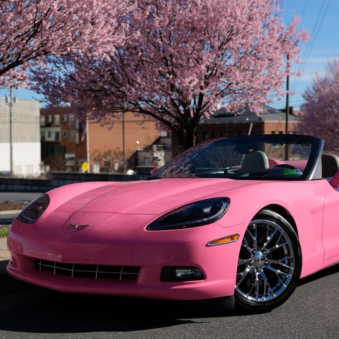 Ravoony Plus PET Glossy Princess Pink Vinyl Car Wrap  review Christine sheng 01