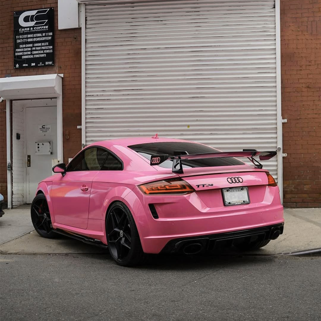 Ravoony Plus PET Glossy Princess Pink Vinyl Car Wrap  review jennie kin 00