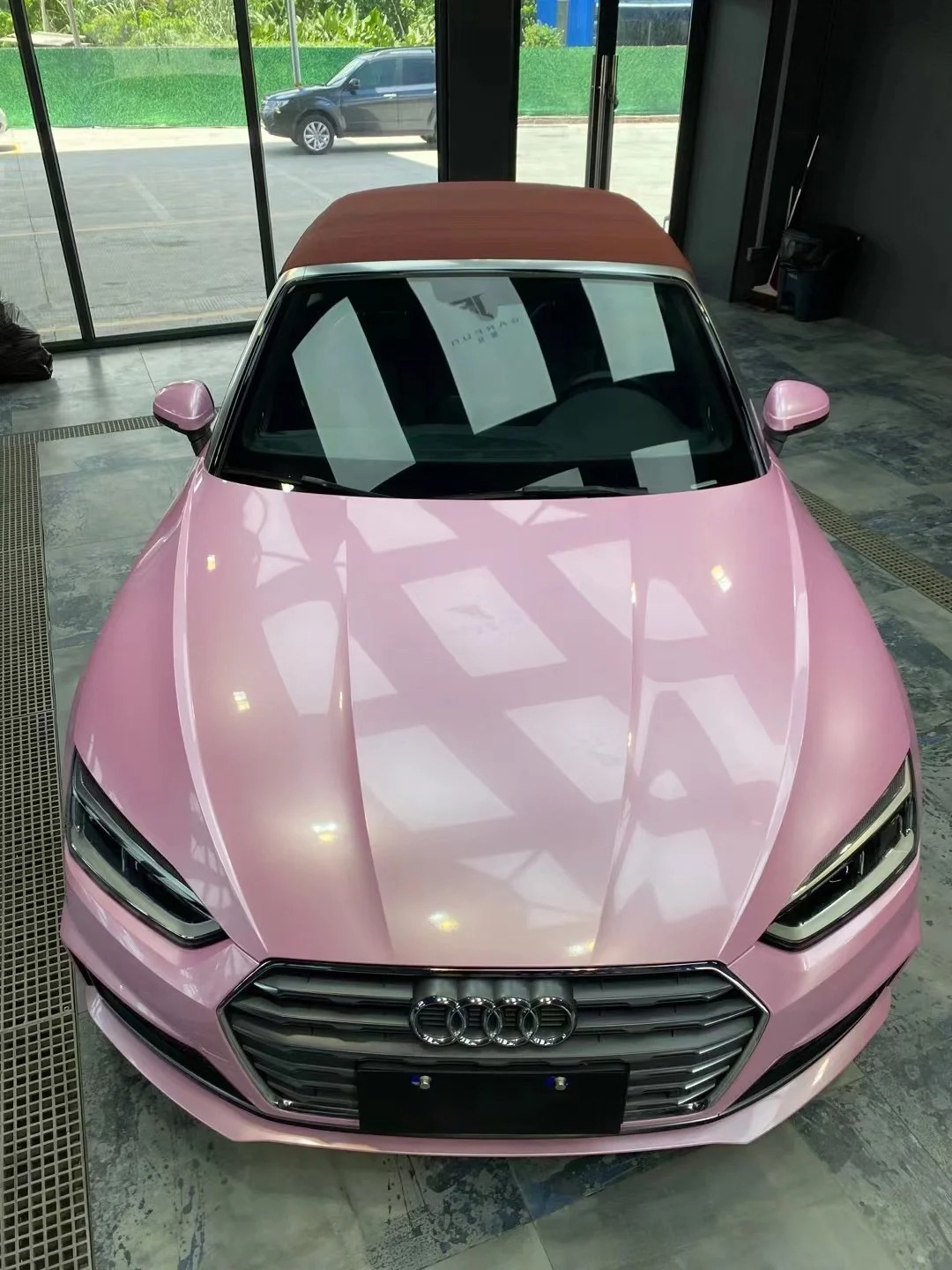 Ravoony Plus PET Gloss Macaron Cherry Pink Vinyl Car Wrap review Alexander Wright 01