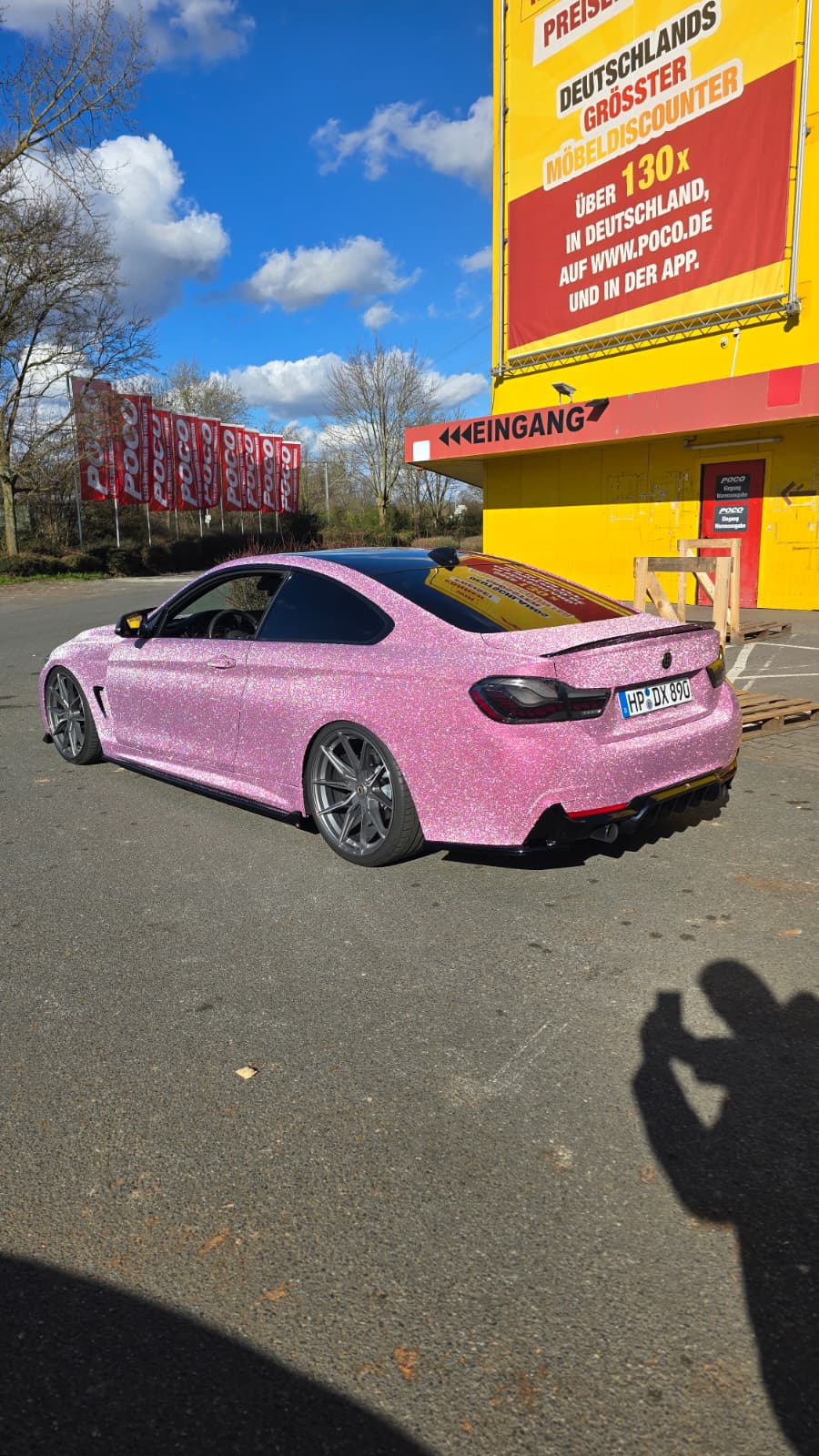 Ravoony Plus PET Super Glitter Pink Car Vinyl Wrap review rosue xie