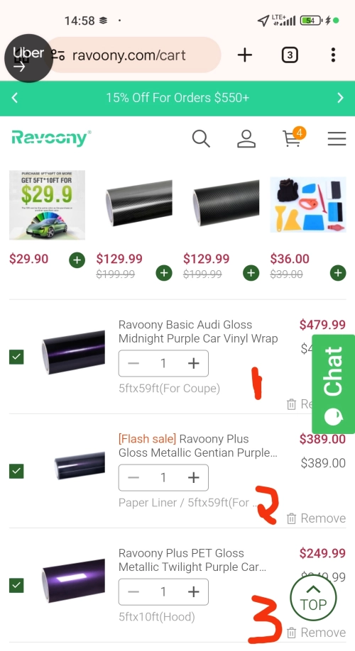 Ravoony Plus A4 Sample Car Vinyl Wrap Shipping Charge review 