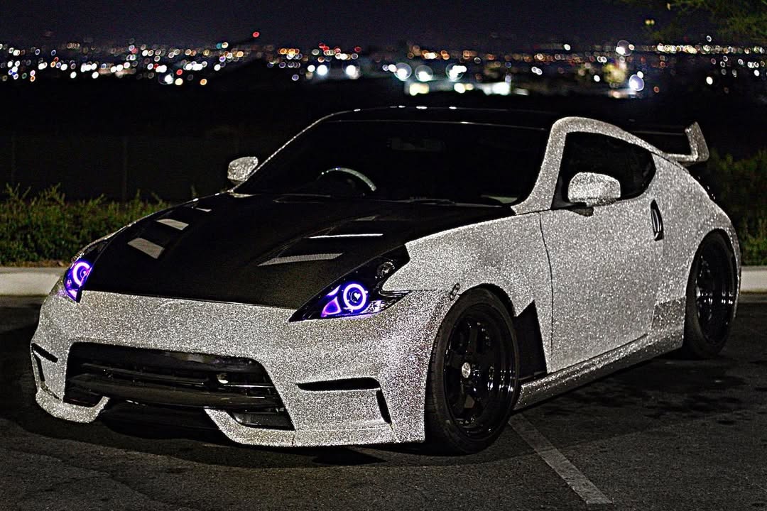 Ravoony Plus Super Glitter Silver Car Vinyl Wrap review 0