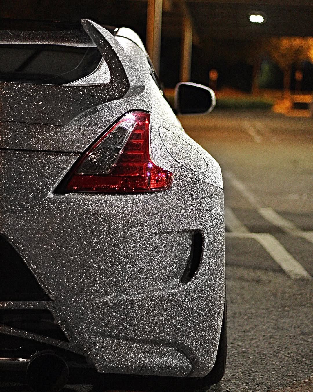 Ravoony Plus Super Glitter Silver Car Vinyl Wrap review 3