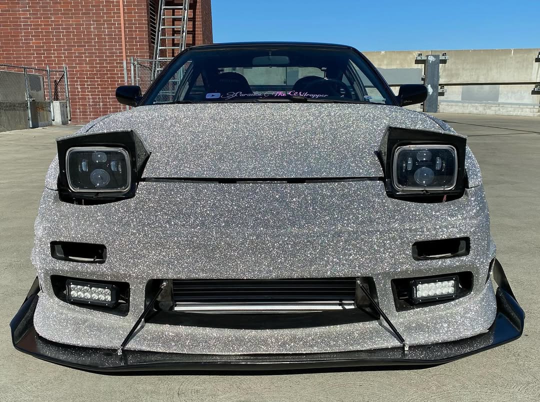 Ravoony Plus Super Glitter Silver Car Vinyl Wrap review 0