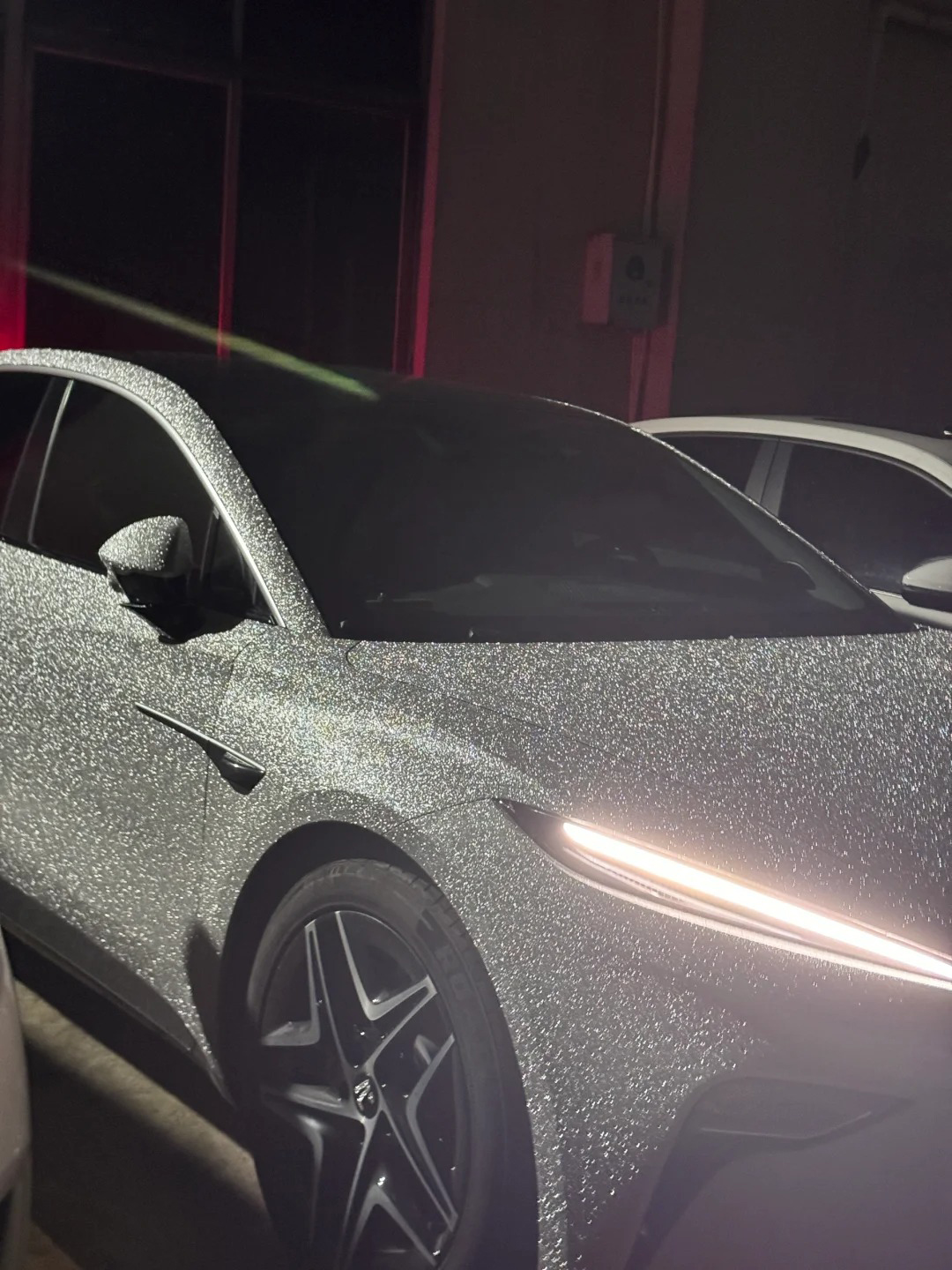 Ravoony Plus Super Glitter Silver Car Vinyl Wrap review 0