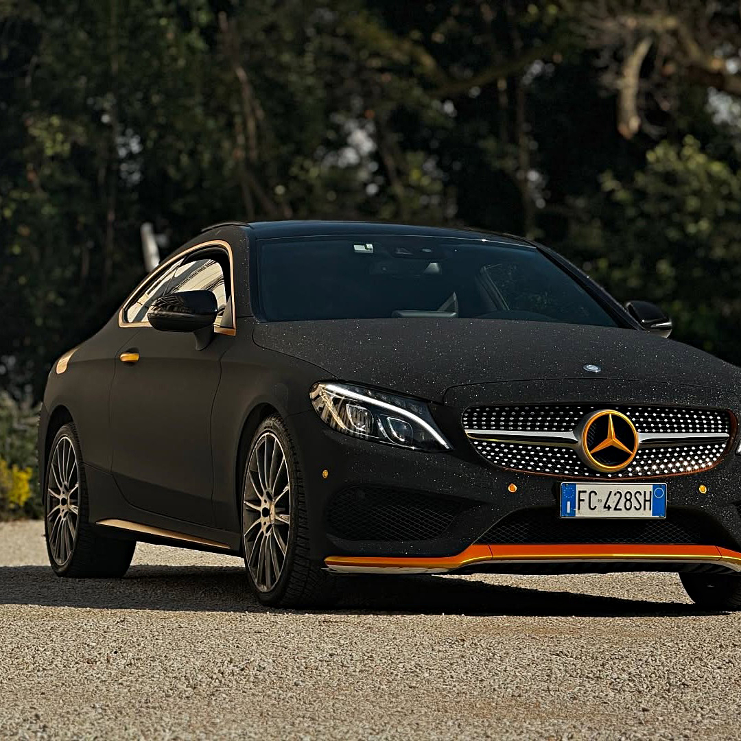 Ravoony Plus PET Super Glitter Black Car Vinyl Wrap review Mike from 01