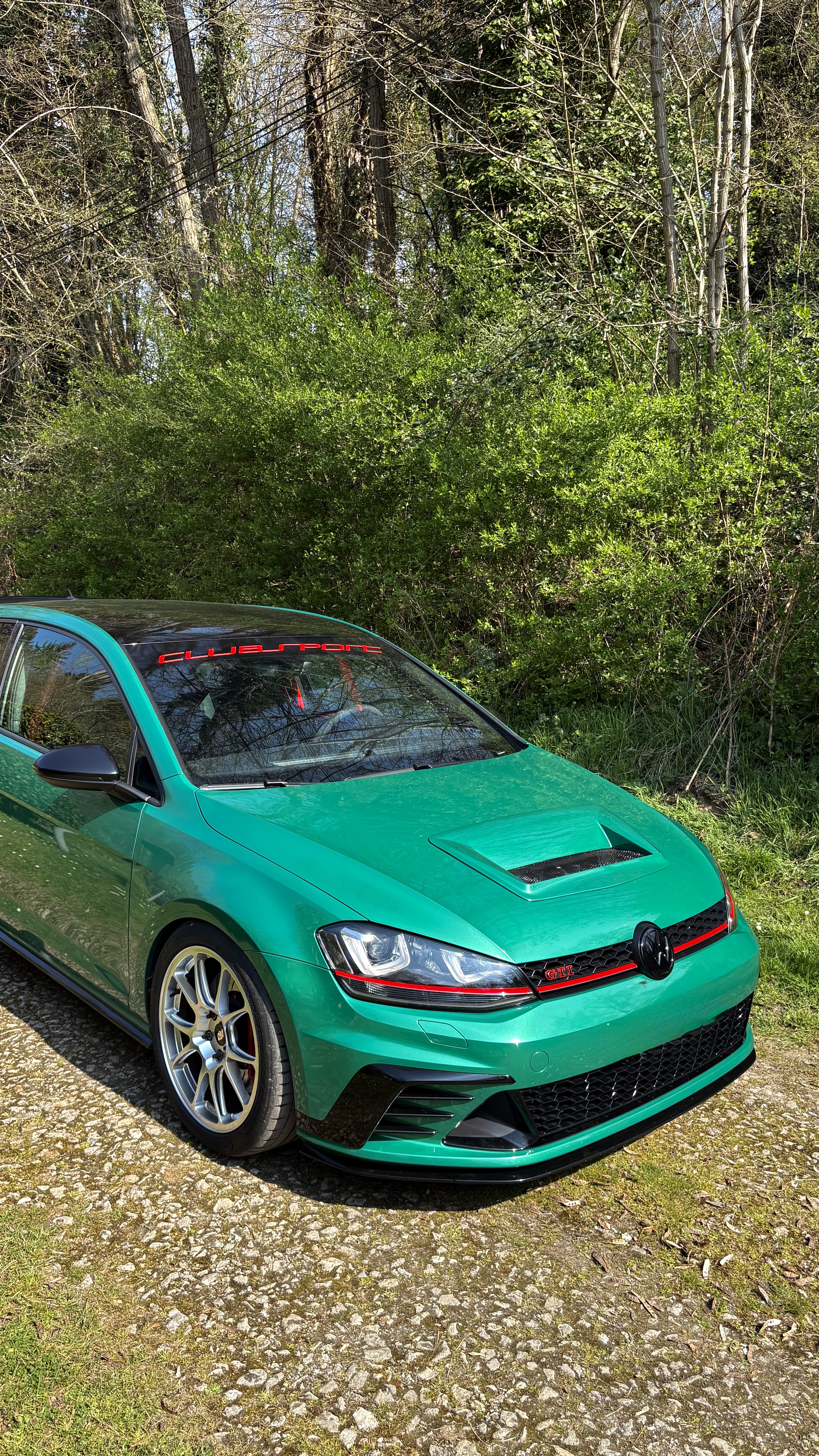 Ravoony Plus Gloss Paint Metallic Isle Of Man Green Car Vinyl Wrap review 6