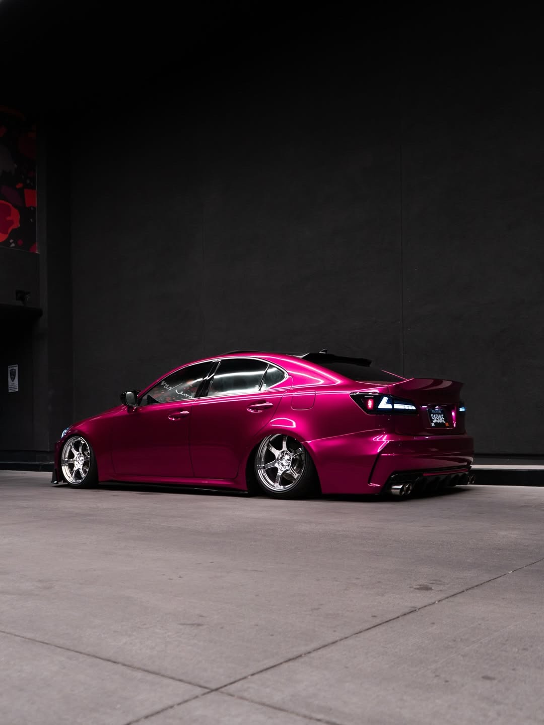 Ravoony Plus PET Glossy Metallic Rubellite Purple Vinyl Wrap review 0