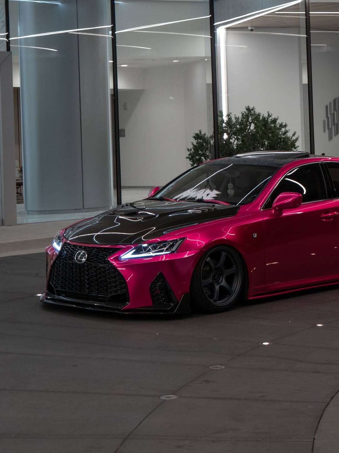 Ravoony Plus PET Glossy Metallic Rubellite Purple Vinyl Wrap review 1