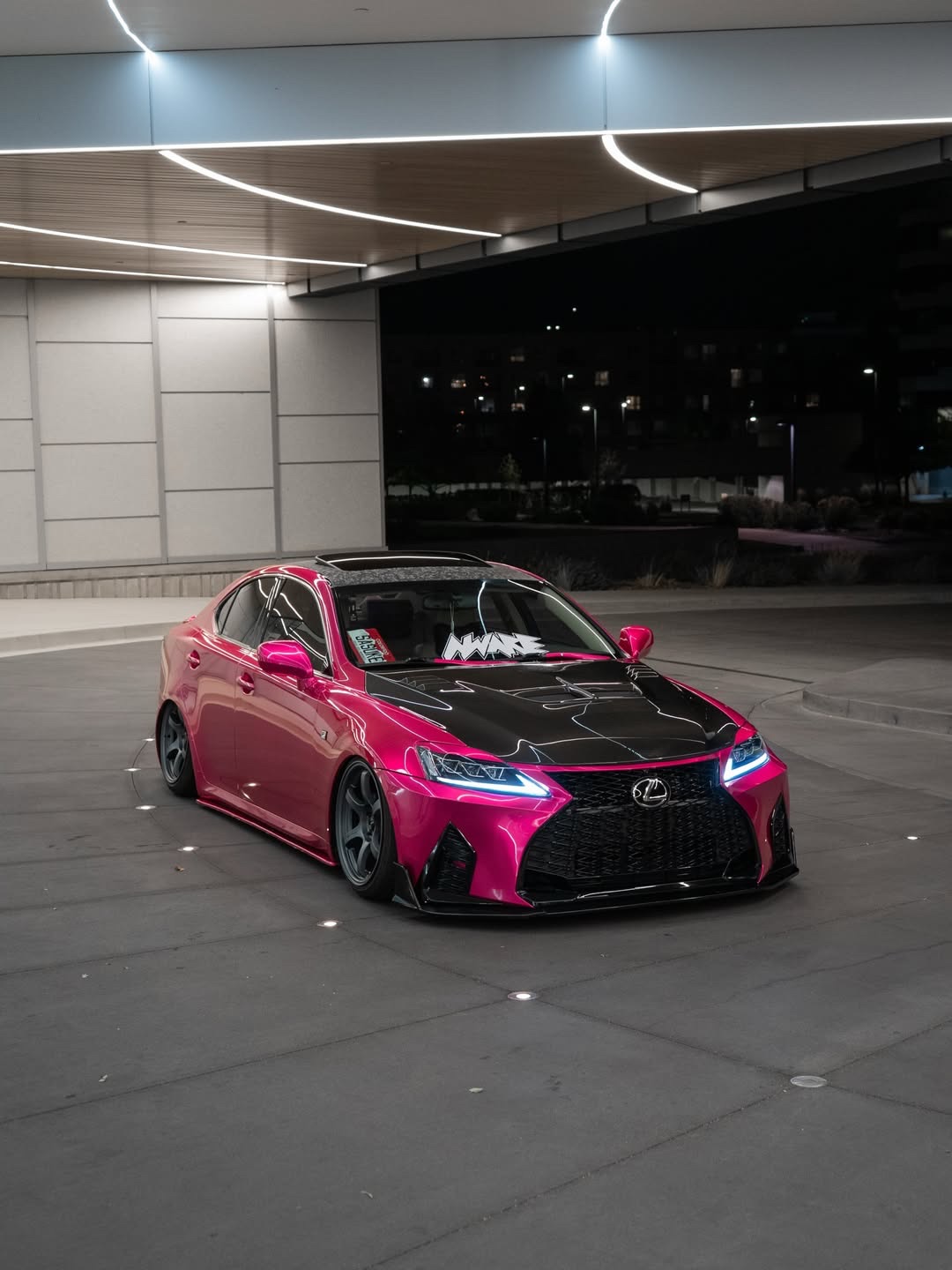 Ravoony Plus PET Glossy Metallic Rubellite Purple Vinyl Wrap review 3