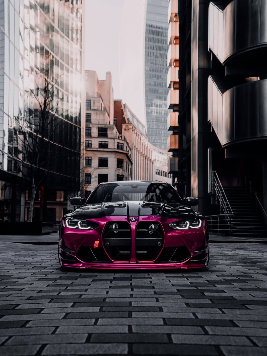 Ravoony Plus PET Glossy Metallic Rubellite Purple Vinyl Wrap review 0