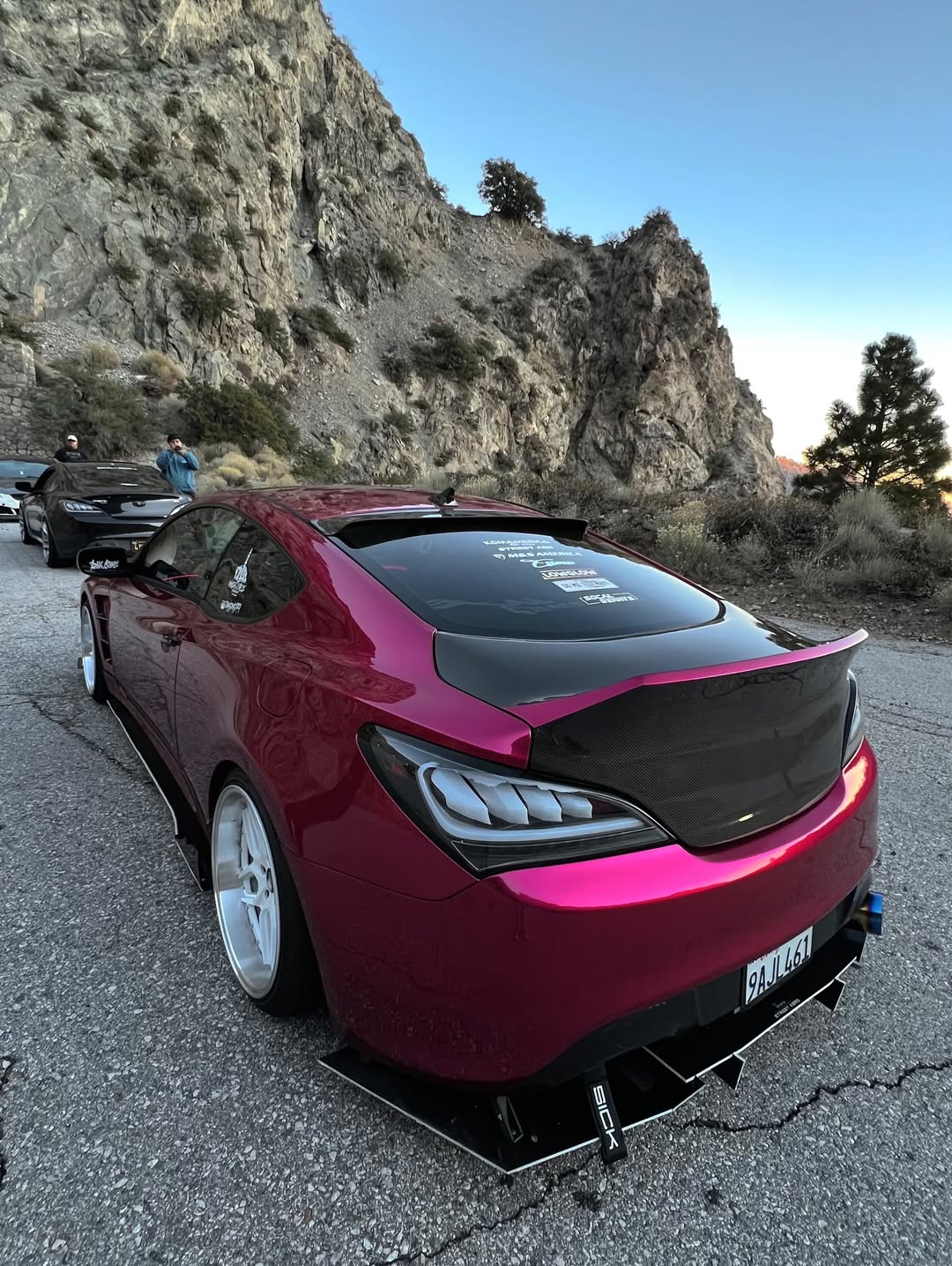 Ravoony Plus PET Glossy Metallic Rubellite Purple Vinyl Wrap review 0