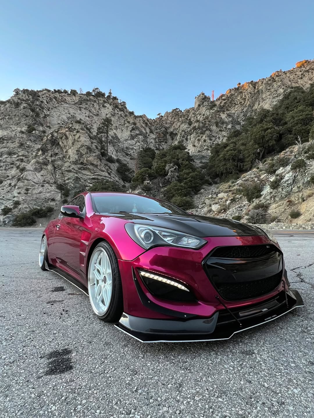 Ravoony Plus PET Glossy Metallic Rubellite Purple Vinyl Wrap review 3