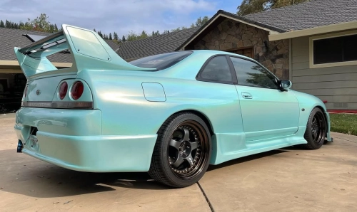   Ravoony Plus Glossy Laser Tiffany Car Vinyl Wrap review 