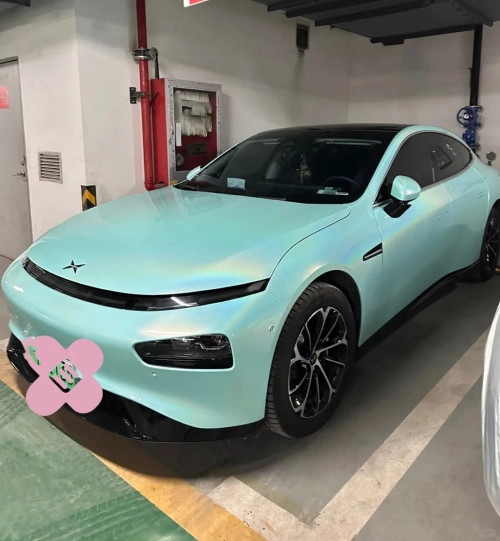   Ravoony Plus Glossy Laser Tiffany Car Vinyl Wrap review 