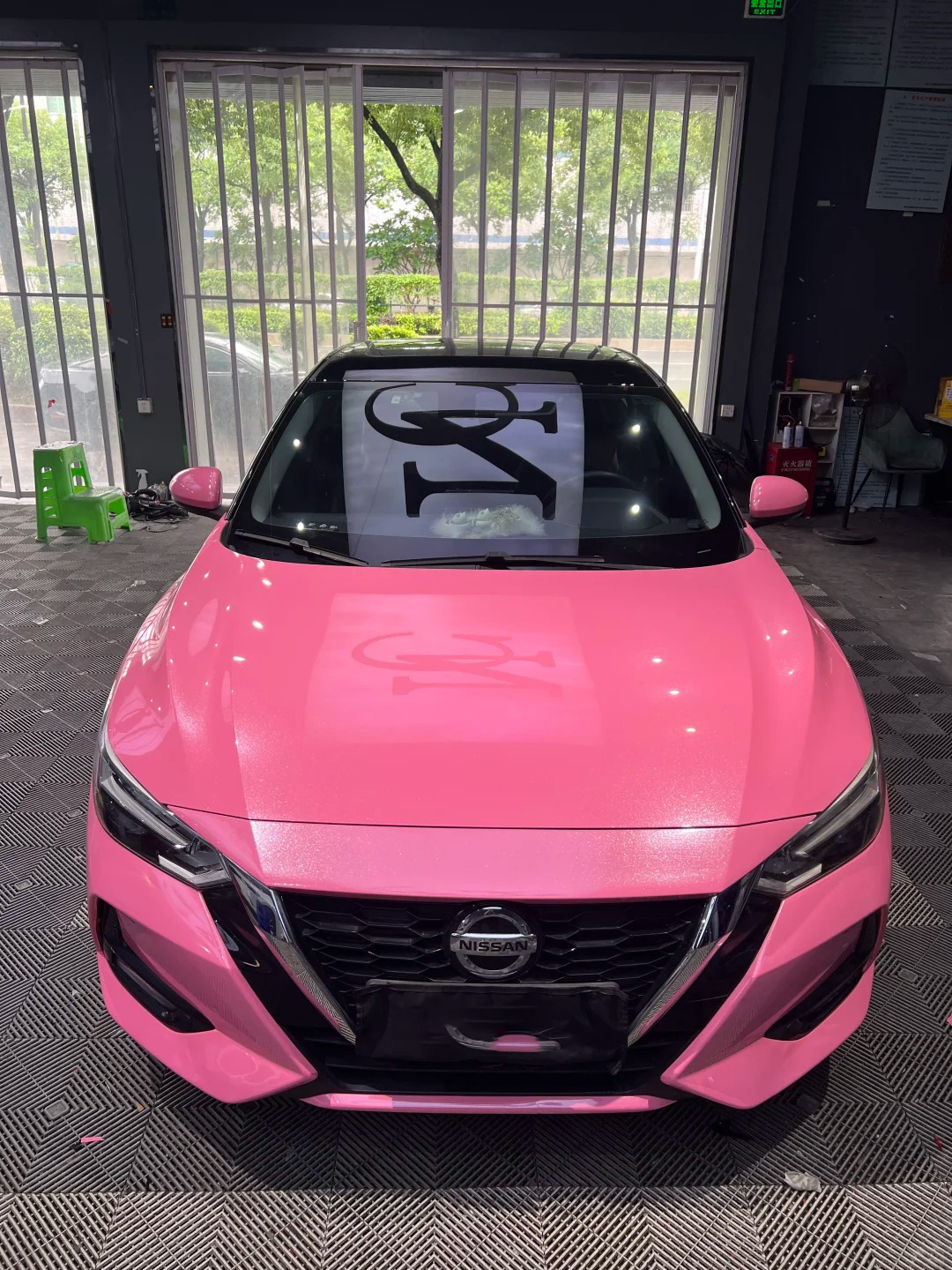   Ravoony Plus PET Sparkle Pink Car Vinyl Wrap review 0