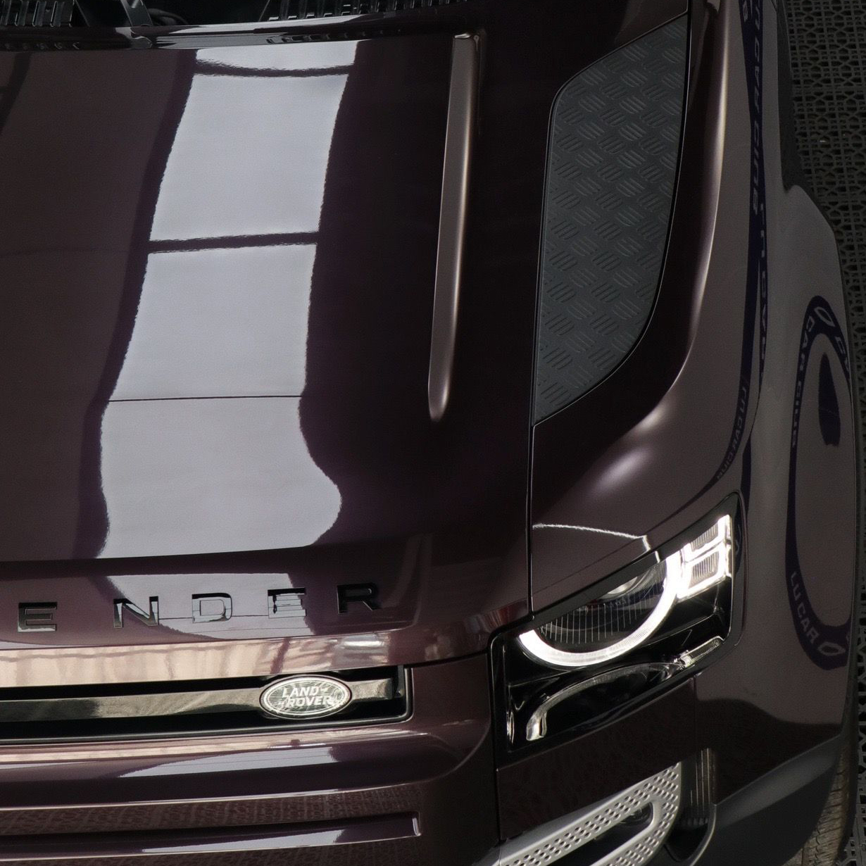 Ravoony Plus PET Gloss Metallic Eve Purple Car Vinyl Wrap review 1