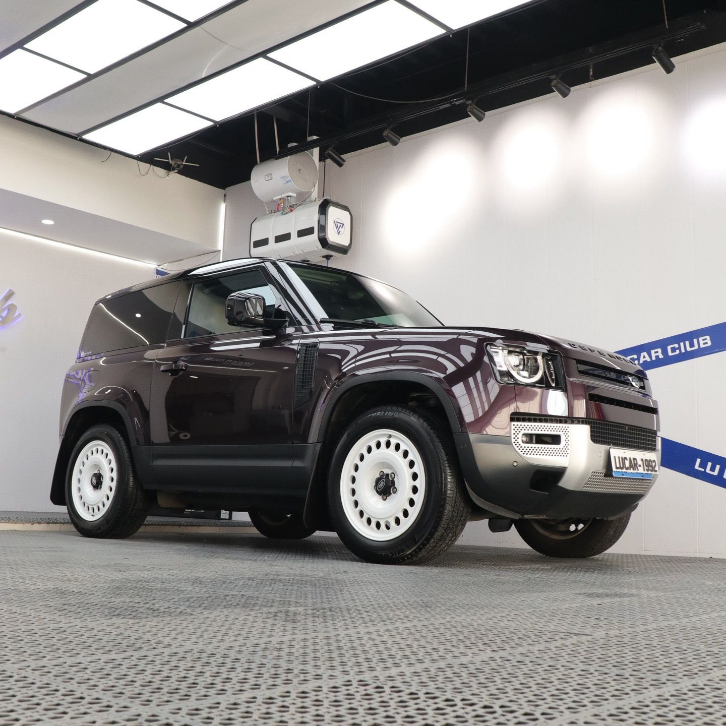 Ravoony Plus PET Gloss Metallic Eve Purple Car Vinyl Wrap review 0