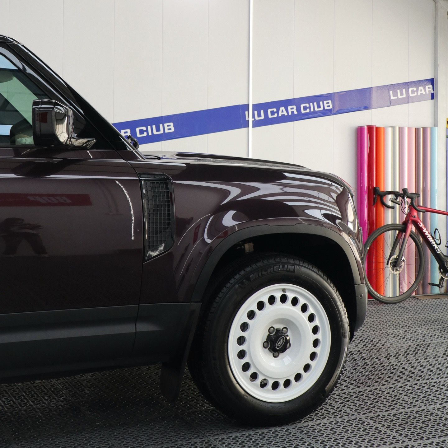 Ravoony Plus PET Gloss Metallic Eve Purple Car Vinyl Wrap review 2