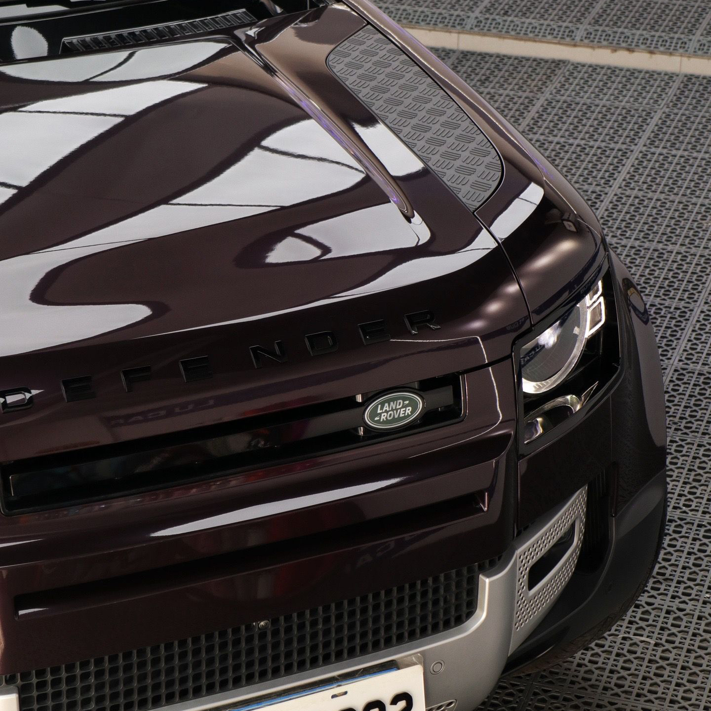 Ravoony Plus PET Gloss Metallic Eve Purple Car Vinyl Wrap review 4