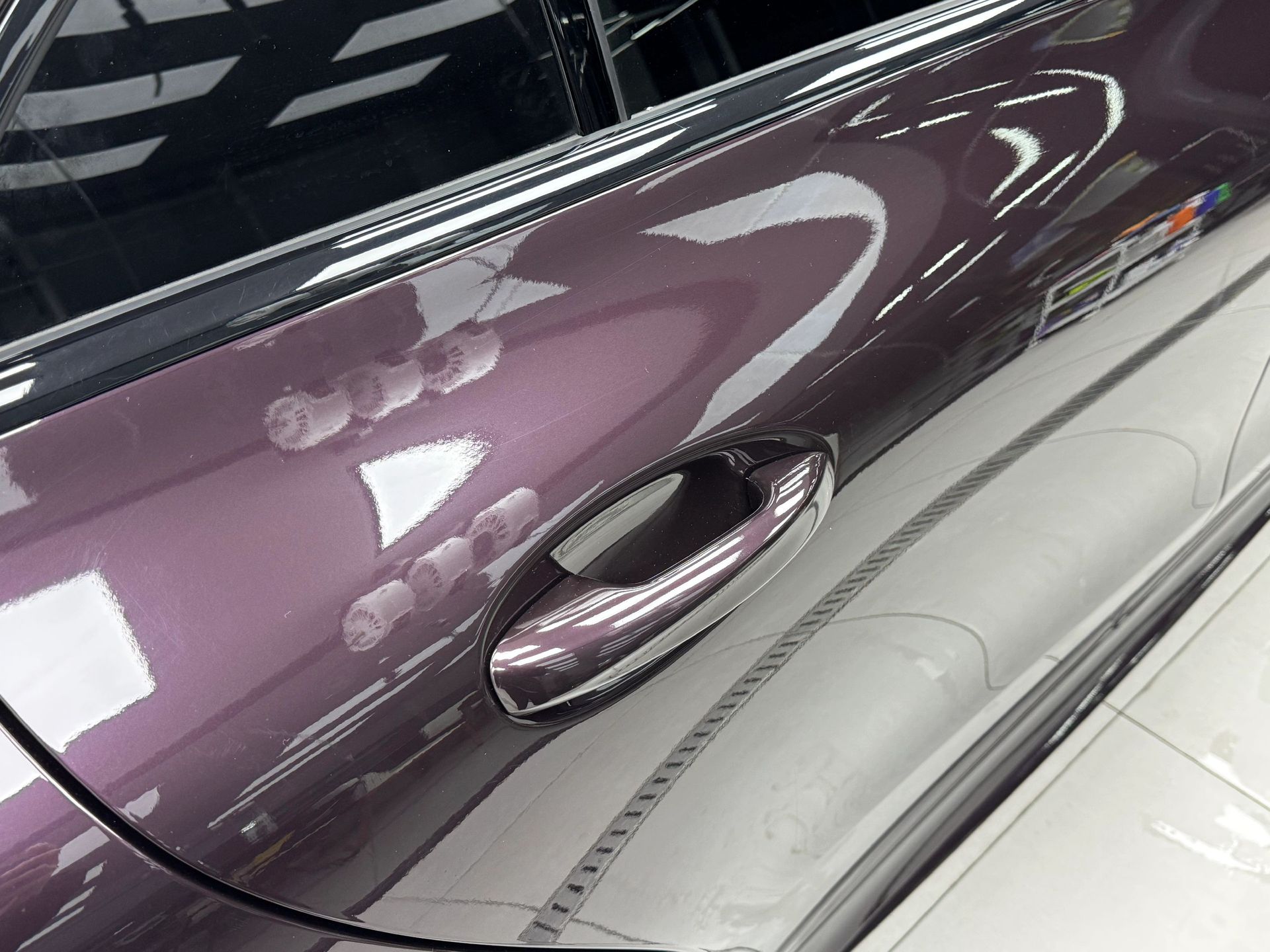 Ravoony Plus PET Gloss Metallic Eve Purple Car Vinyl Wrap review 2