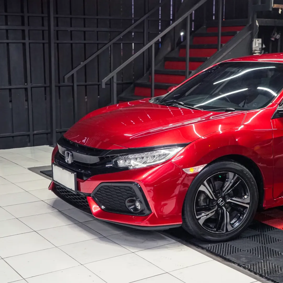 Ravoony Plus PET Gloss Liquid Ruby Red Vinyl Car Wrap review 2