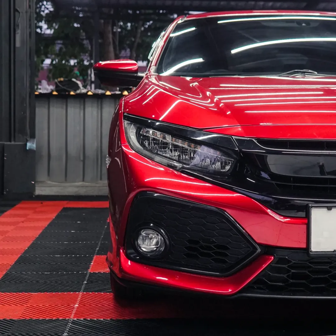 Ravoony Plus PET Gloss Liquid Ruby Red Vinyl Car Wrap review 4