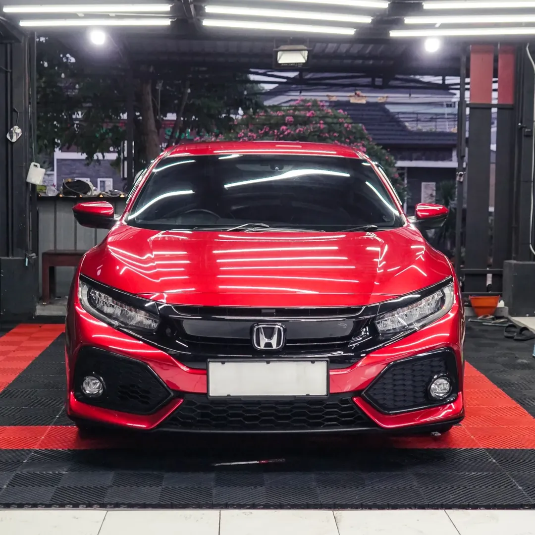 Ravoony Plus PET Gloss Liquid Ruby Red Vinyl Car Wrap review 6