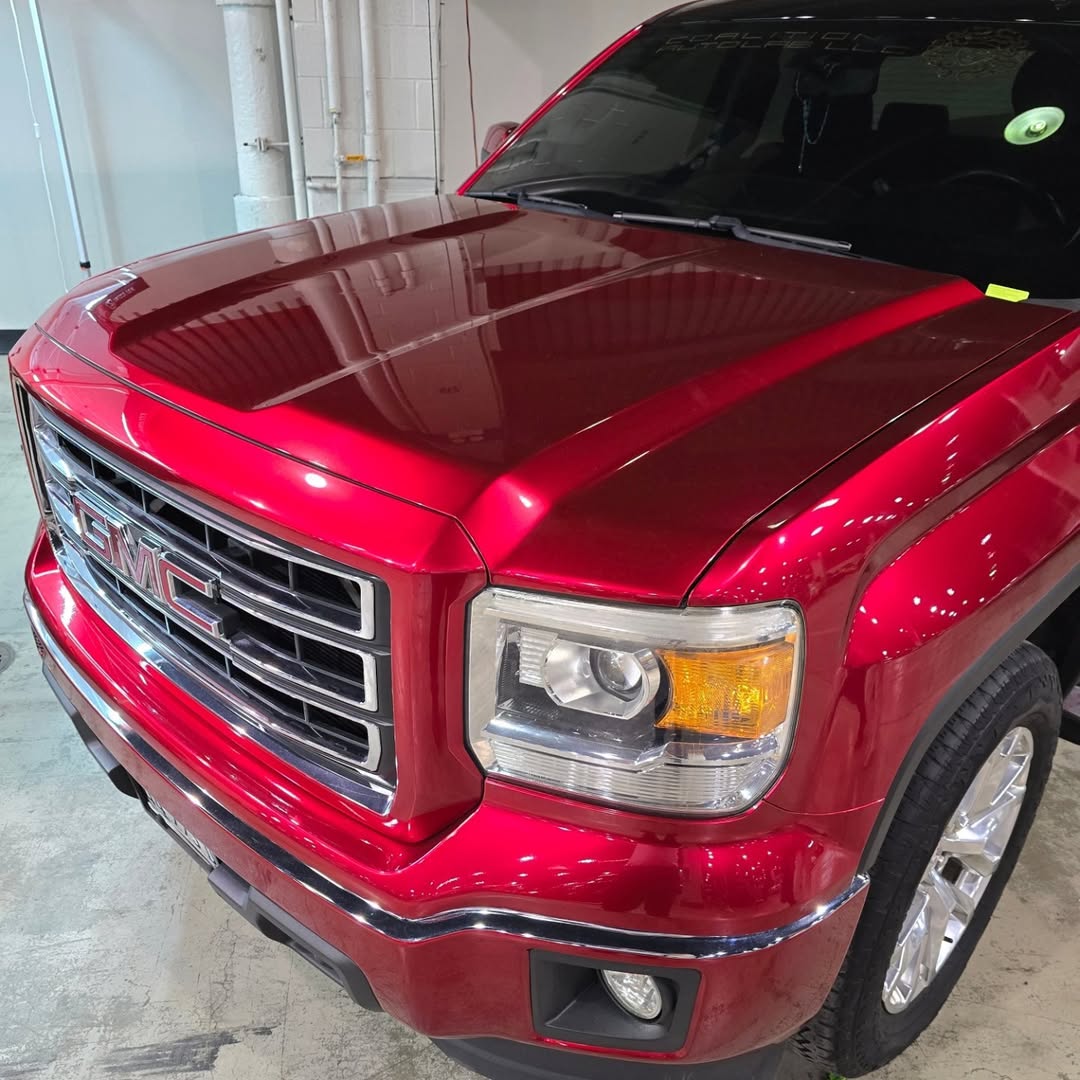 Ravoony Plus PET Gloss Liquid Ruby Red Vinyl Car Wrap review 2