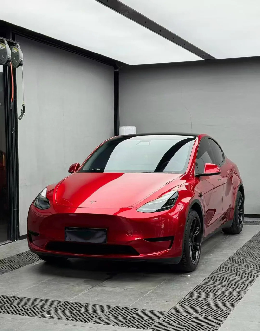 Ravoony Plus PET Gloss Liquid Ruby Red Vinyl Car Wrap review 0