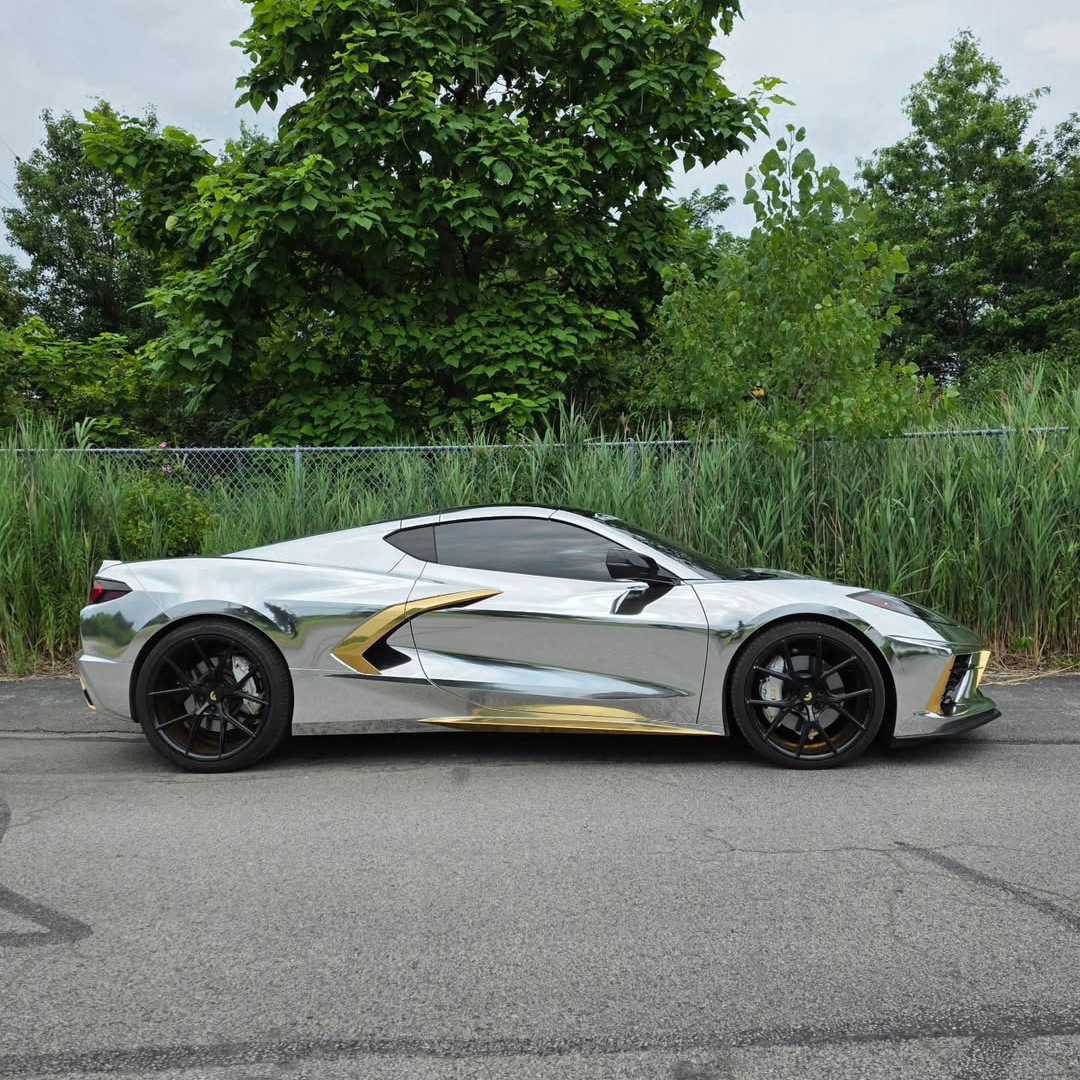 Ravoony Plus Gloss Silver Chrome Wrap review 2