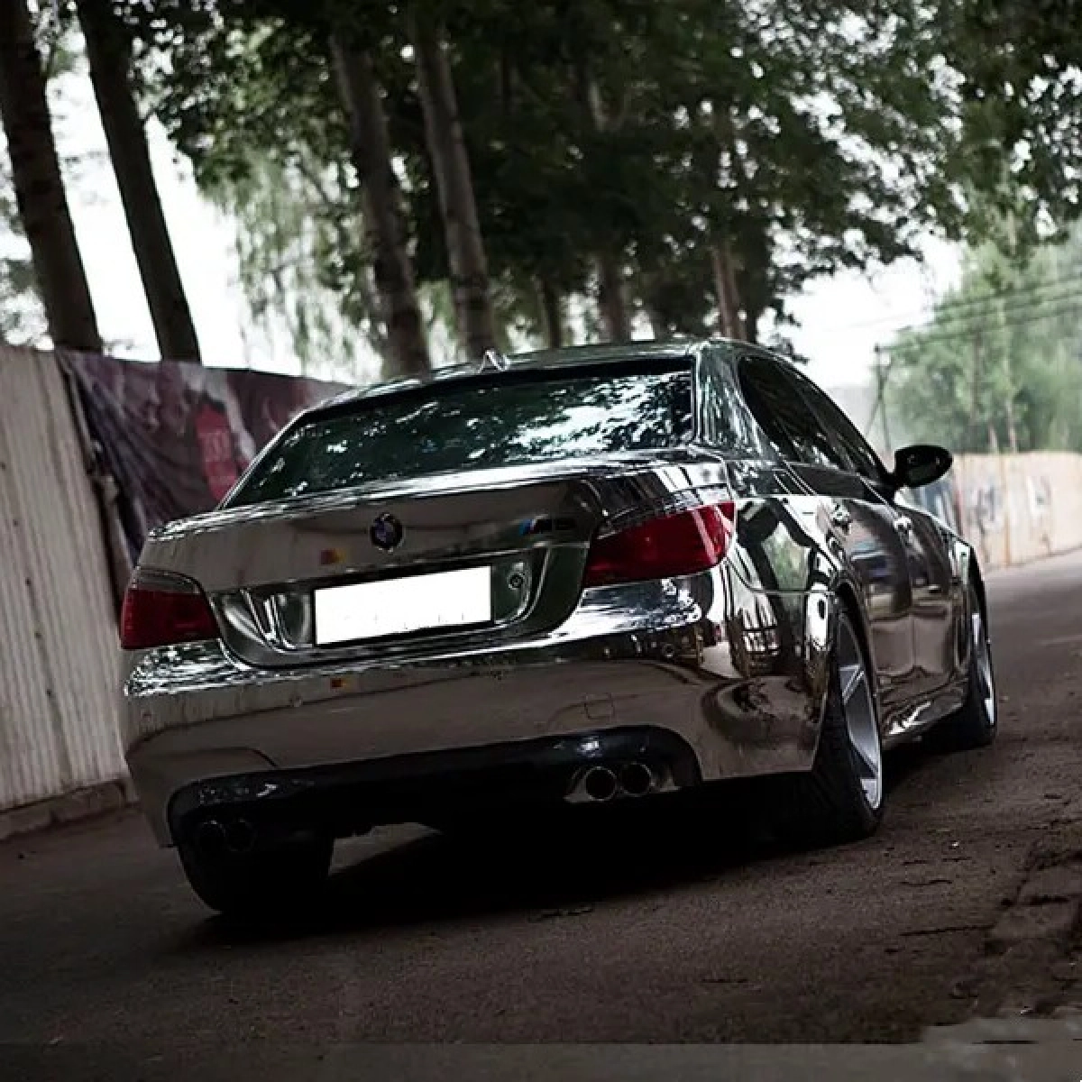 Ravoony Plus Gloss Silver Chrome Wrap review 3