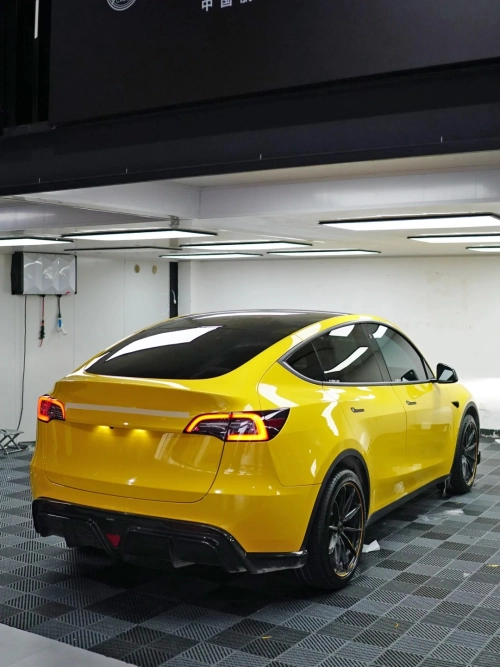 Ravoony Pro TPU Glossy Signal Yellow PPF Film review 