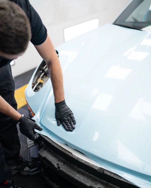 Ravoony Pro TPU Glossy Metallic Glacier Blue PPF Film review 