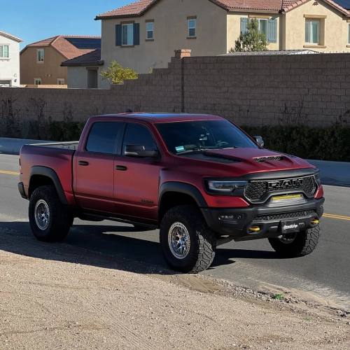 Ravoony Pro TPU Matte Chrome Romanee Red PPF Film review 