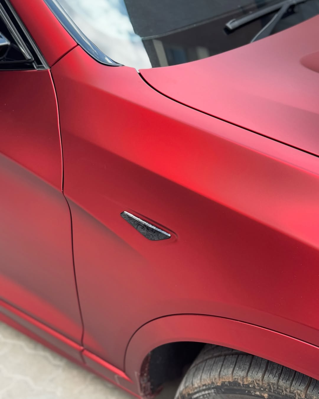 Ravoony Pro TPU Matte Chrome Romanee Red PPF Film review 4