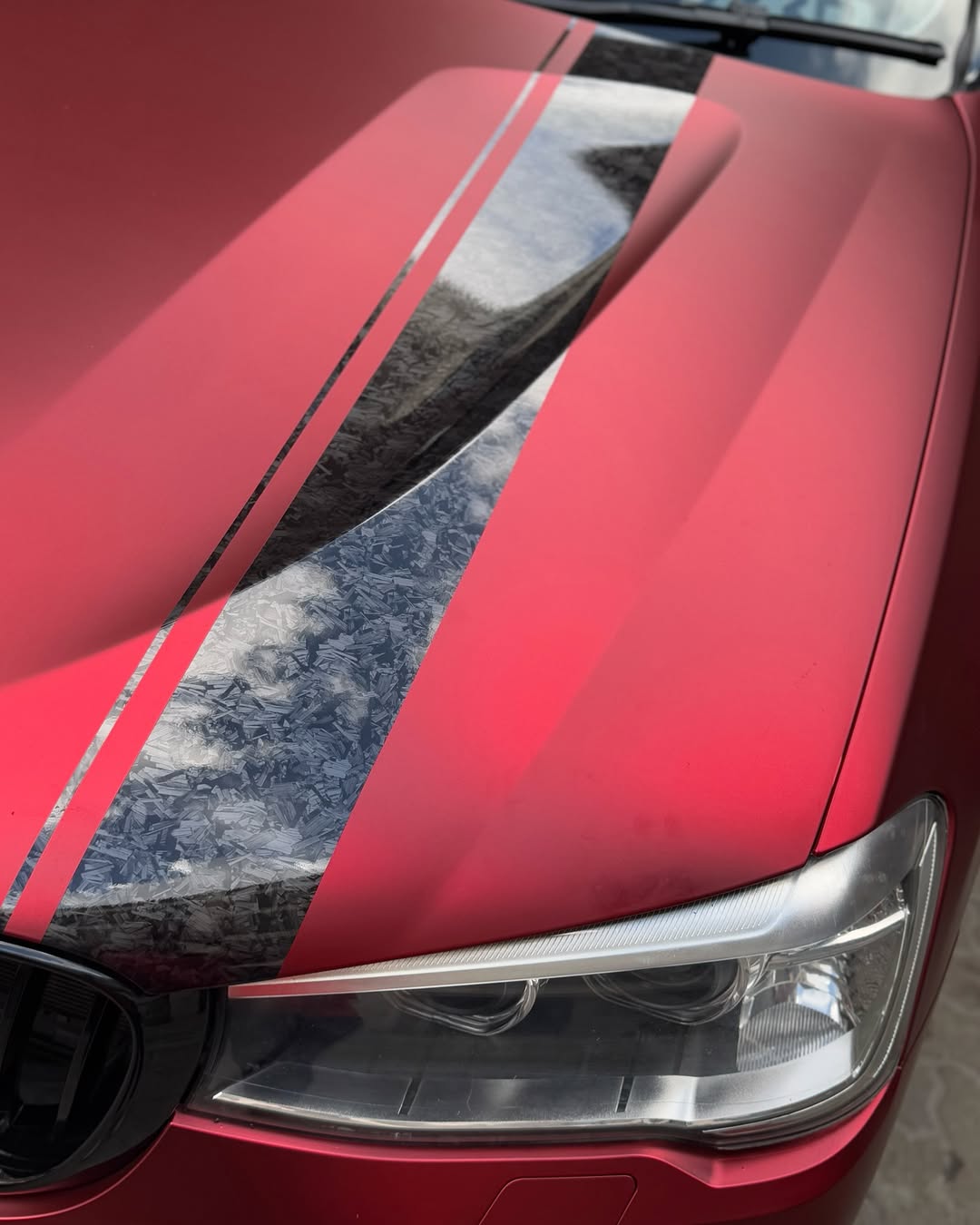 Ravoony Pro TPU Matte Chrome Romanee Red PPF Film review 7