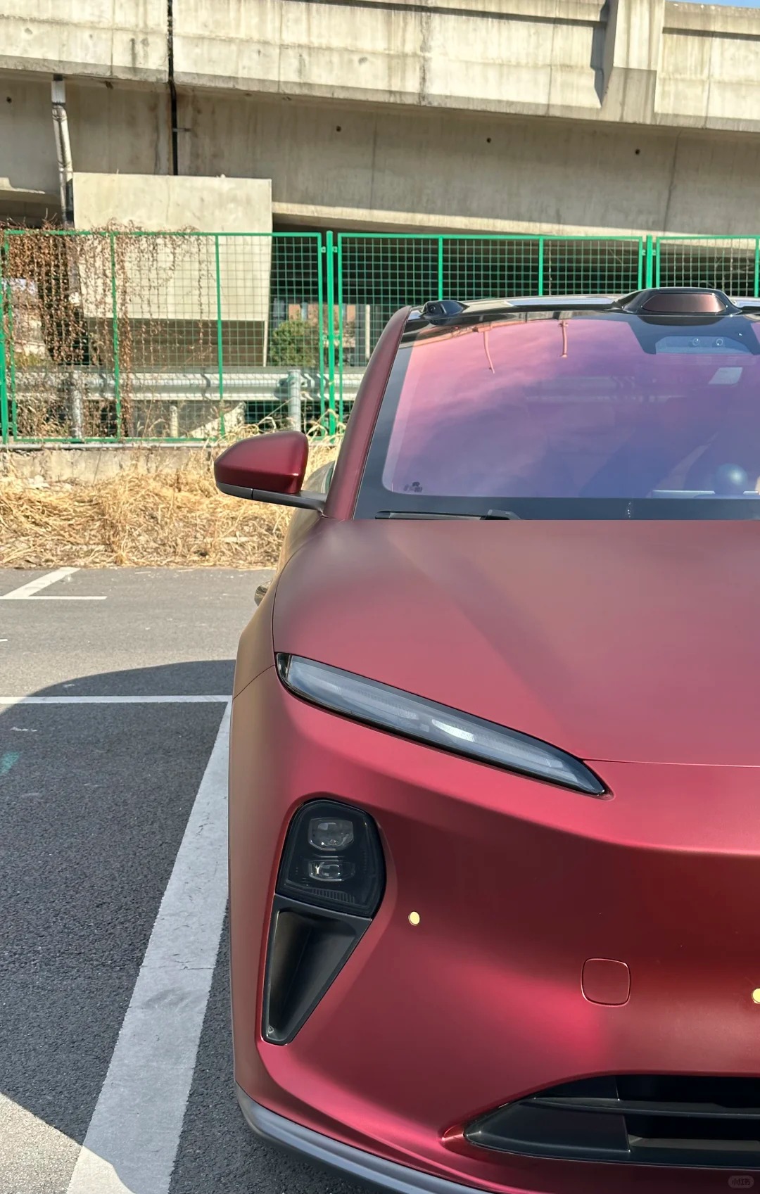 Ravoony Pro TPU Matte Chrome Romanee Red PPF Film review 2