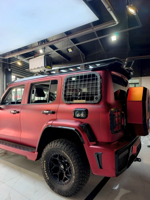 Ravoony Pro TPU Matte Chrome Romanee Red PPF Film review 